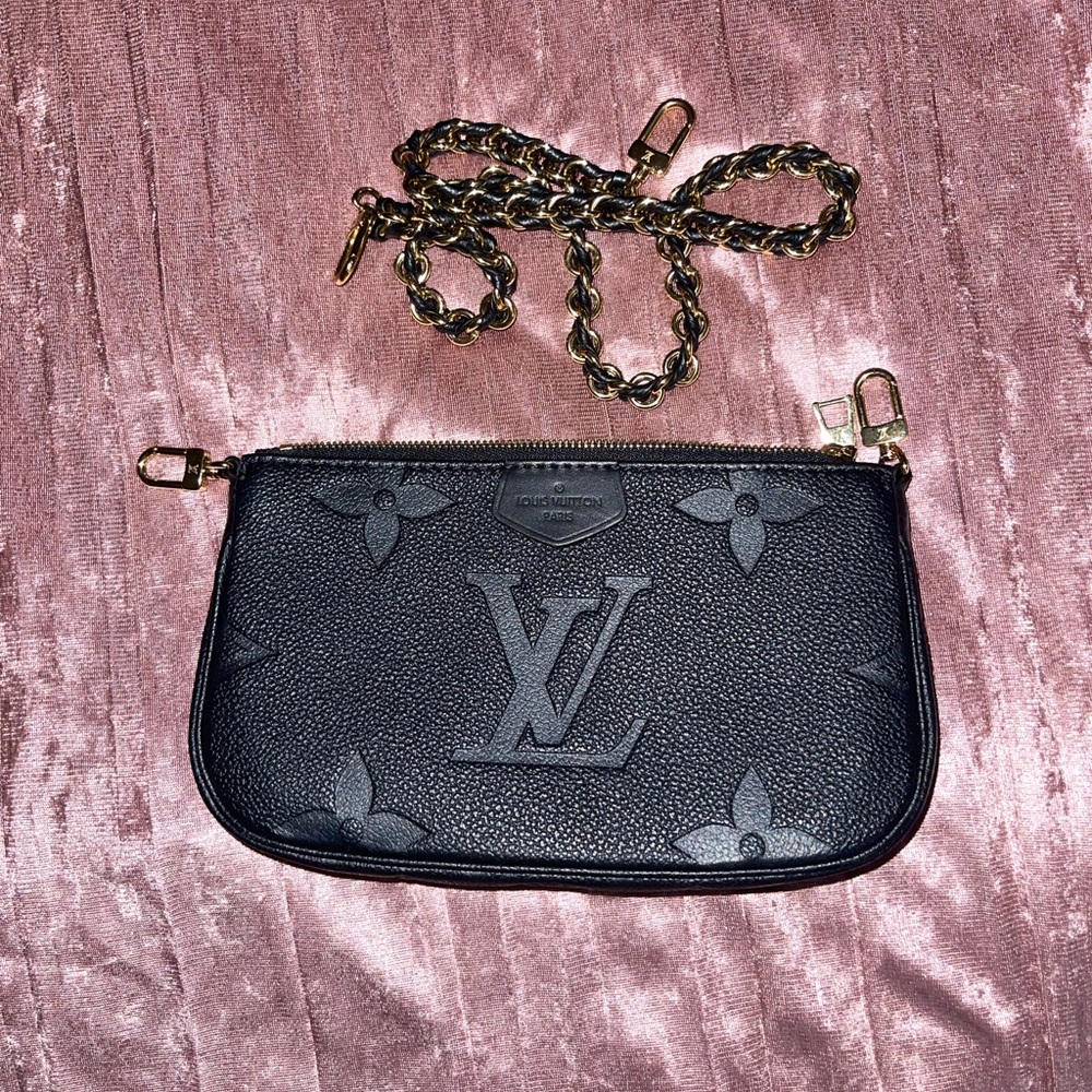 Louis Vuitton Monogram Empreinte Leather Pochette